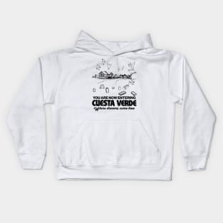 Welcome to Cuesta Verde Kids Hoodie